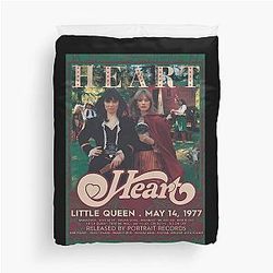 Heart Little Queen Vintage Duvet Cover