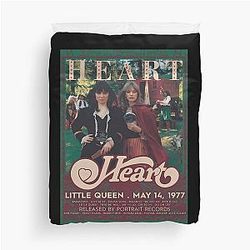 Heart Little Queen Vintage Duvet Cover