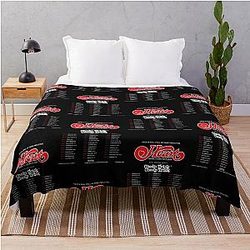 Heart Royal Flush Tour 2024 Throw Blanket