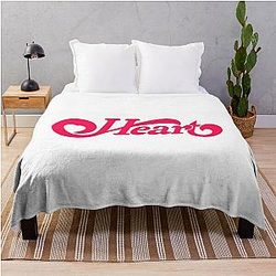 Heart Blanket Throw