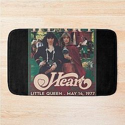 Heart Little Queen Vintage Bath Mat