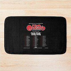 Heart Royal Flush Tour Bath Mat