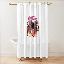 The Heart Shower Curtain