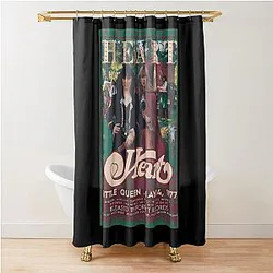 Heartband Little Queen Vintage Shower Curtain