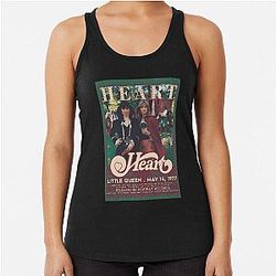 Heart Little Queen Vintage Racer Back Tank Top