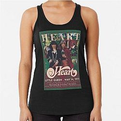 Heart Little Queen Vintage Racerback Tank Top