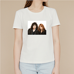 Women Of Rock Heart Band T-Shirts