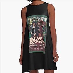 Heart Vintage A-Line Dress