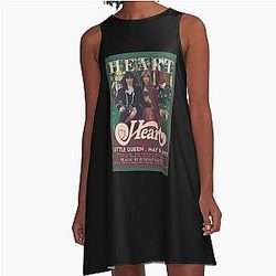 Heart Band Little Queen A-Line Dress