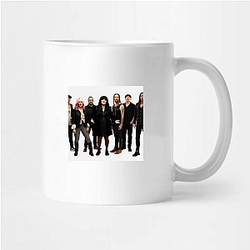 Chart-Topping Rock Band Heart Band Mugs