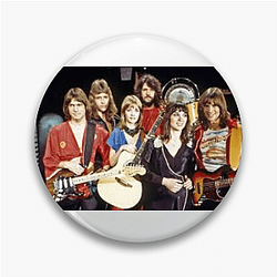 Arena Rock Pioneers Heart Band Pins