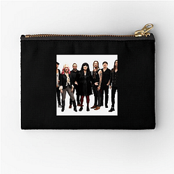Chart-Topping Rock Band Heart Band Zipper Pouches