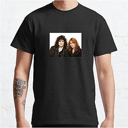 Women Of Rock Heart Band T-Shirts