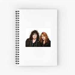 Women Of Rock Heart Band Notebook