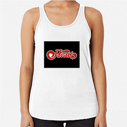 Iconic American Band Heart Band Tank Tops