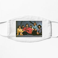 70s Rock Legends Heart Band Face Masks