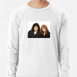 Women Of Rock Heart Band Sweatshirts