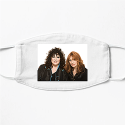 Women Of Rock Heart Band Face Masks