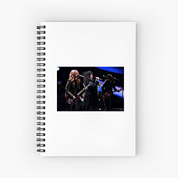 Classic Rock Queens Heart Band Notebook