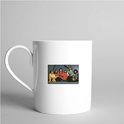 70s Rock Legends Heart Band Mugs