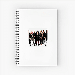Chart-Topping Rock Band Heart Band Notebook