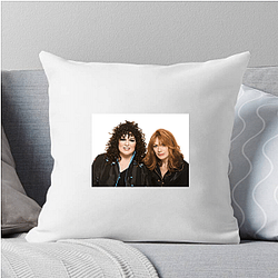 Women Of Rock Heart Band Pillows Cover