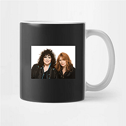 Women Of Rock Heart Band Mugs