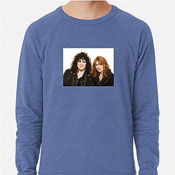Women Of Rock Heart Band Sweatshirts