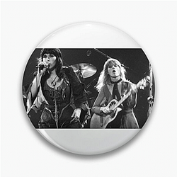 Legendary Rock Sisters Heart Band Pins