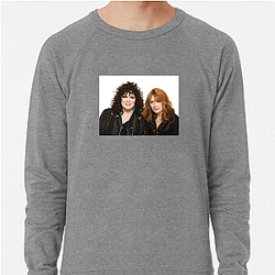 Women Of Rock Heart Band Sweatshirts