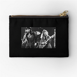 Legendary Rock Sisters Heart Band Zipper Pouches
