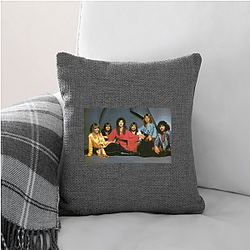 70s Rock Legends Heart Band Pillows Cover