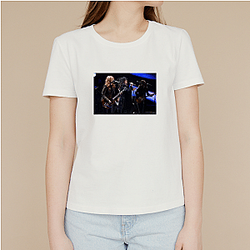 Classic Rock Queens Heart Band T-Shirts