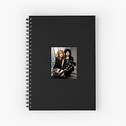 Power Ballad Masters Heart Band Notebook
