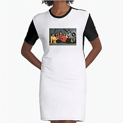 70s Rock Legends Heart Band Dresses