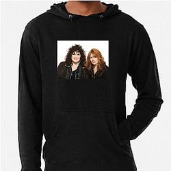 Women Of Rock Heart Band Hoodies