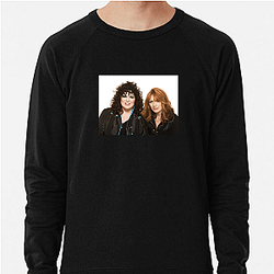 Women Of Rock Heart Band Sweatshirts