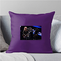 Classic Rock Queens Heart Band Pillows Cover