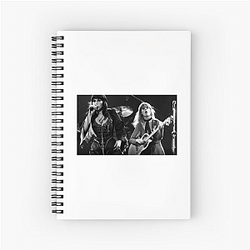 Legendary Rock Sisters Heart Band Notebook