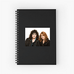 Women Of Rock Heart Band Notebook