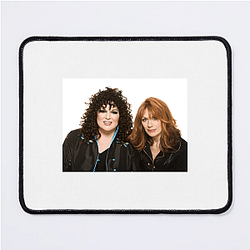 Women Of Rock Heart Band Mouse Pads