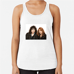 Women Of Rock Heart Band Tank Tops