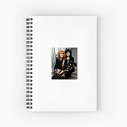 Power Ballad Masters Heart Band Notebook
