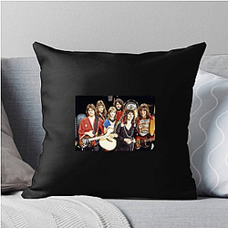 Arena Rock Pioneers Heart Band Pillows Cover