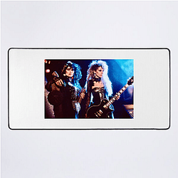 Timeless Rock Icons Heart Band Mouse Pads