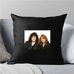 Women Of Rock Heart Band Pillows Cover