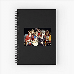 Arena Rock Pioneers Heart Band Notebook