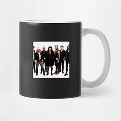 Chart-Topping Rock Band Heart Band Mugs