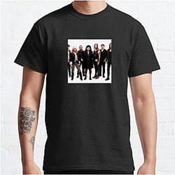 Chart-Topping Rock Band Heart Band T-Shirts