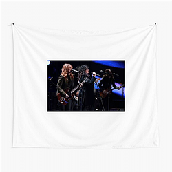 Classic Rock Queens Heart Band Tapestries